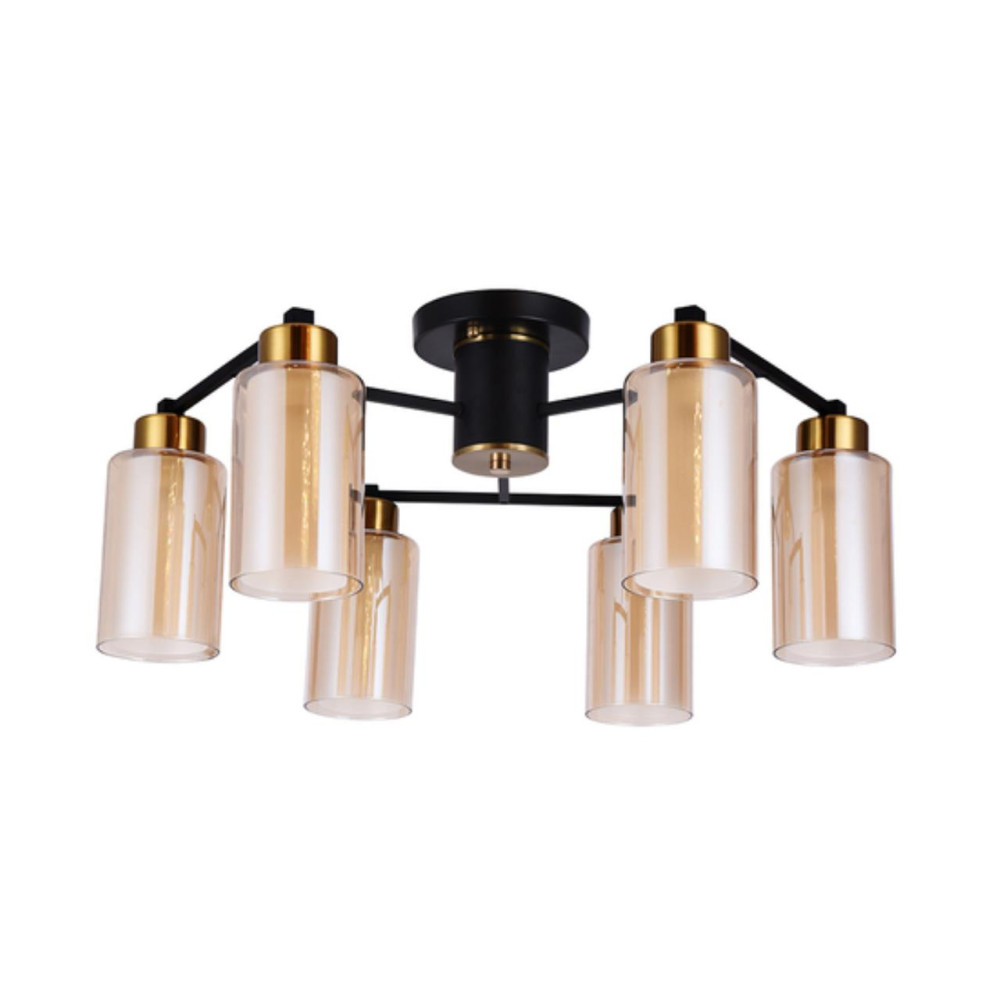 Потолочная люстра ARTE LAMP A7027PL-6BK