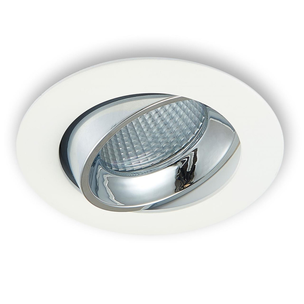 CLD001NW1 Альфа Бел+Хром Св-к Встр. LED 7W*3500K