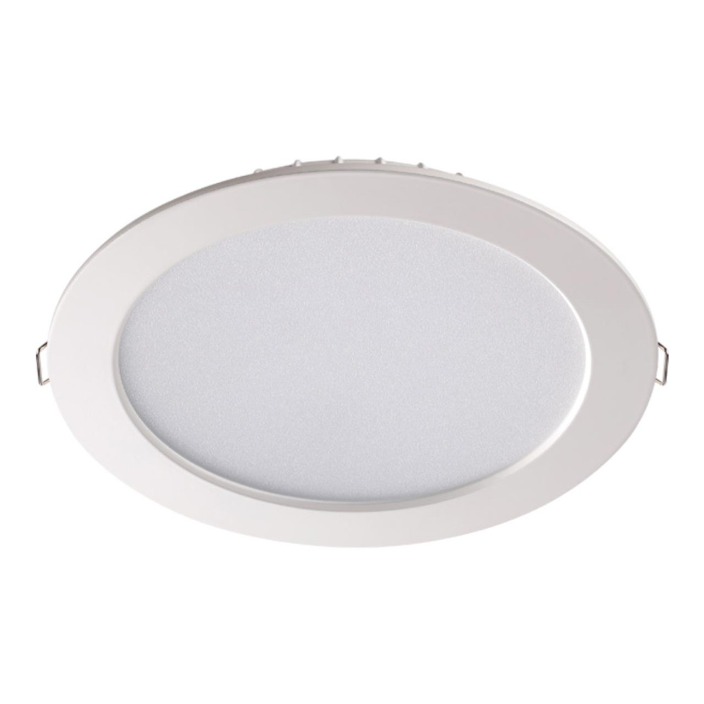 358030 SPOT NT19 502 белый Встраиваемый светильник IP20 LED 4100К 15W 220V LUNA