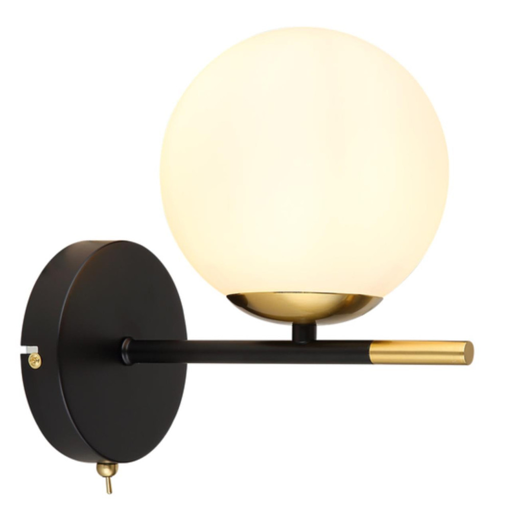 Бра ARTE LAMP A2224AP-1BK