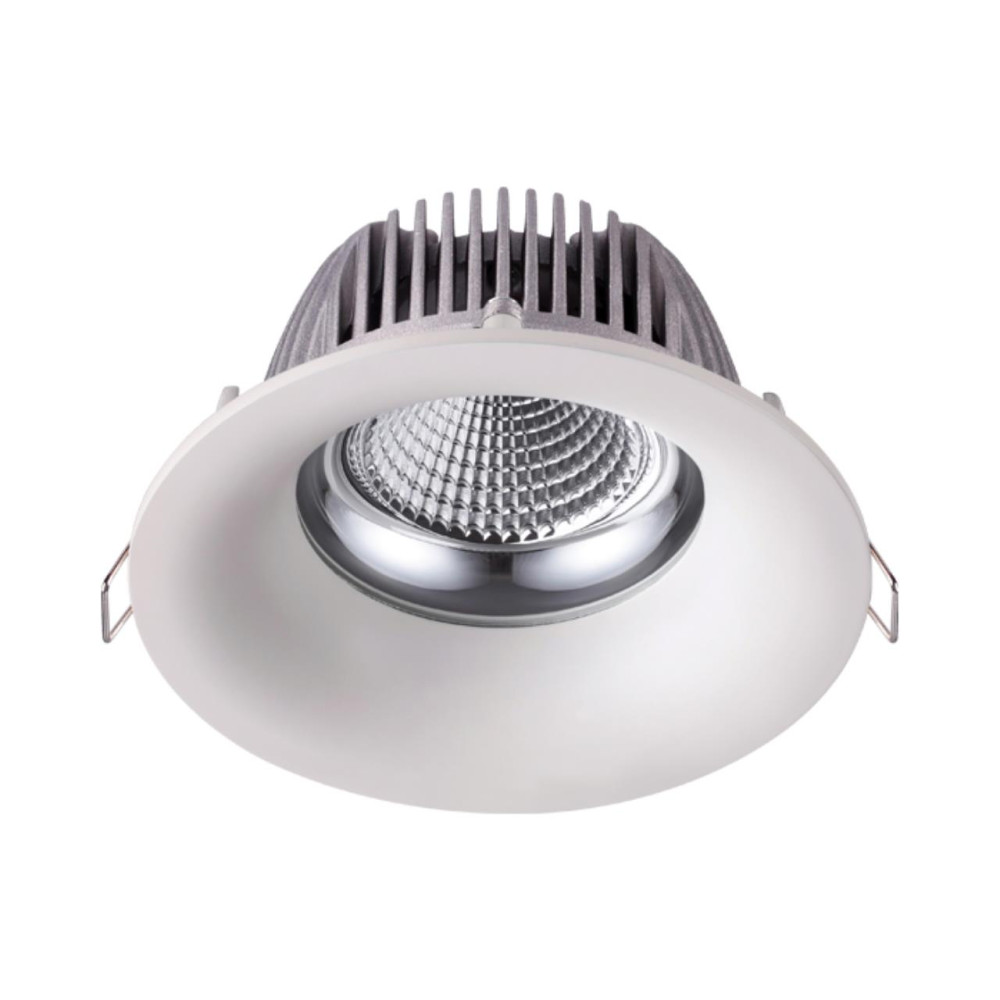 358024 SPOT NT19 277 белый Встраиваемый светильник IP20 LED 4100К 10W 220V GLOK