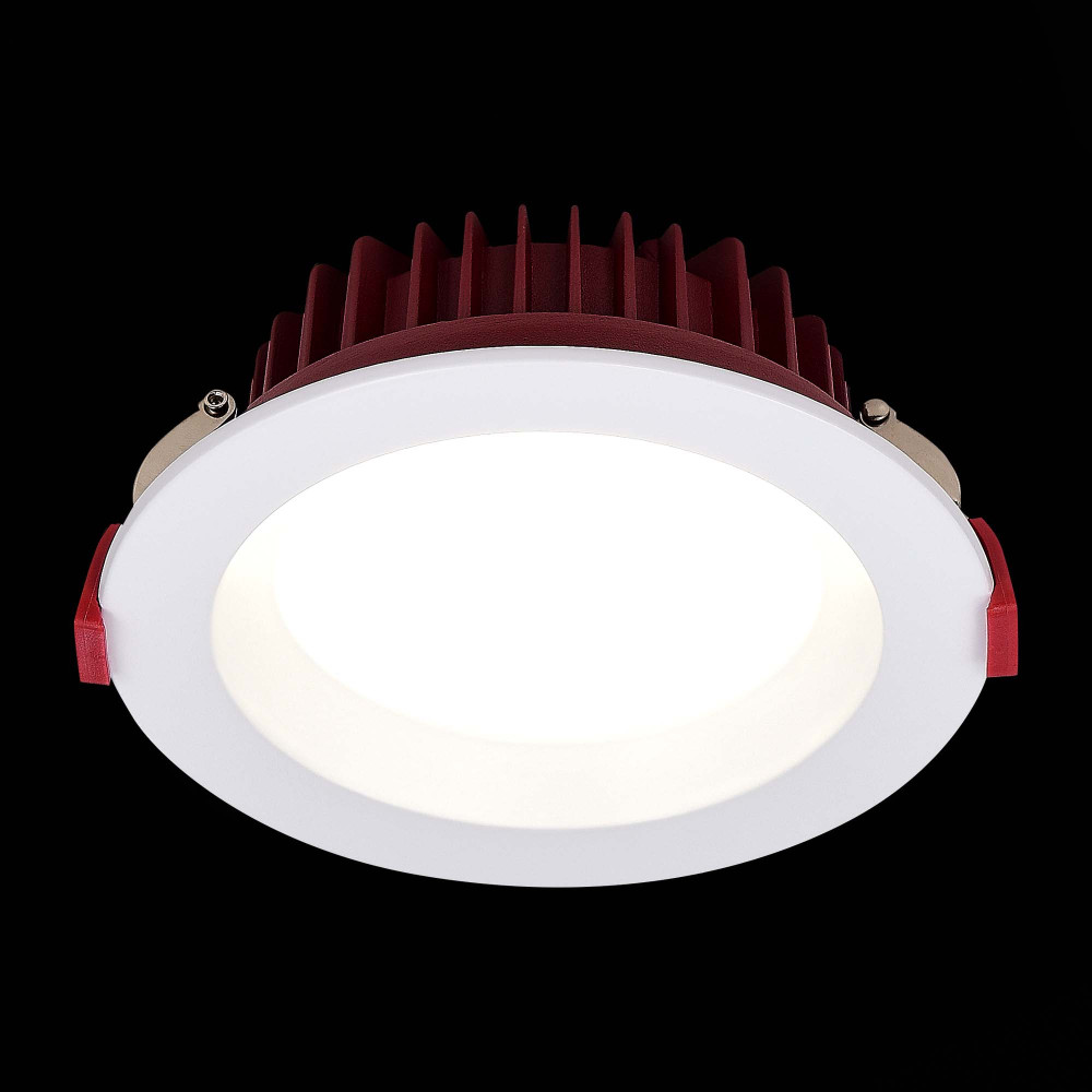 ST752.548.18 Св-к встр. Белый LED 1*18W 4000K 1 440Lm Ra80 100° IP44 D140xH52 100-240VV Встраиваемые светильники