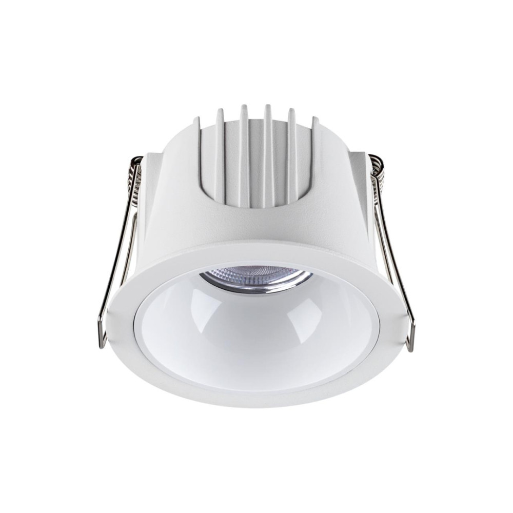 358690 SPOT NT21 462 белый Светильник встраиваемый светодиодный IP20 LED 4000К 10W 100-265V KNOF