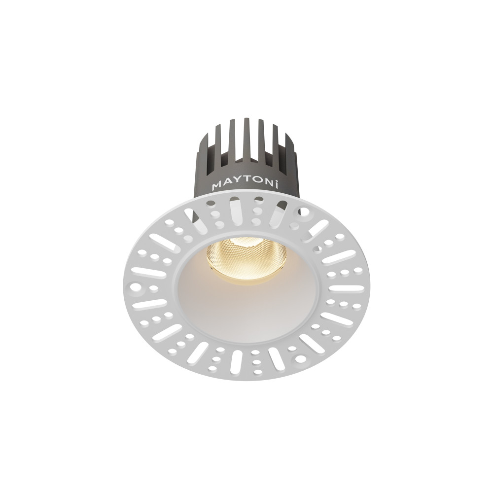 Встраиваемый светильник MAYTONI DOWNLIGHT DL124-10W-3K-TRS-W