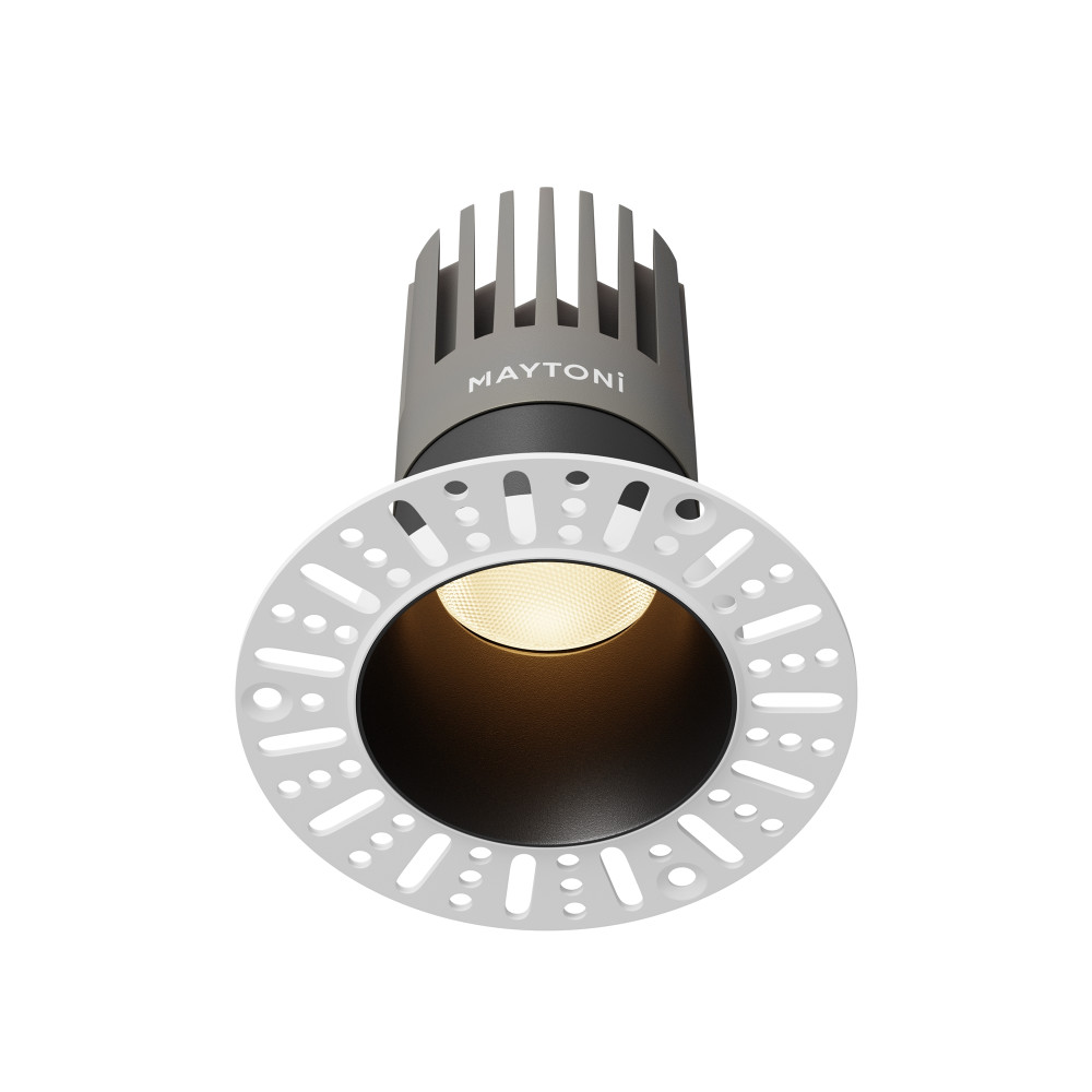 Встраиваемый светильник MAYTONI DOWNLIGHT DL122-15W-3K-TRS-B
