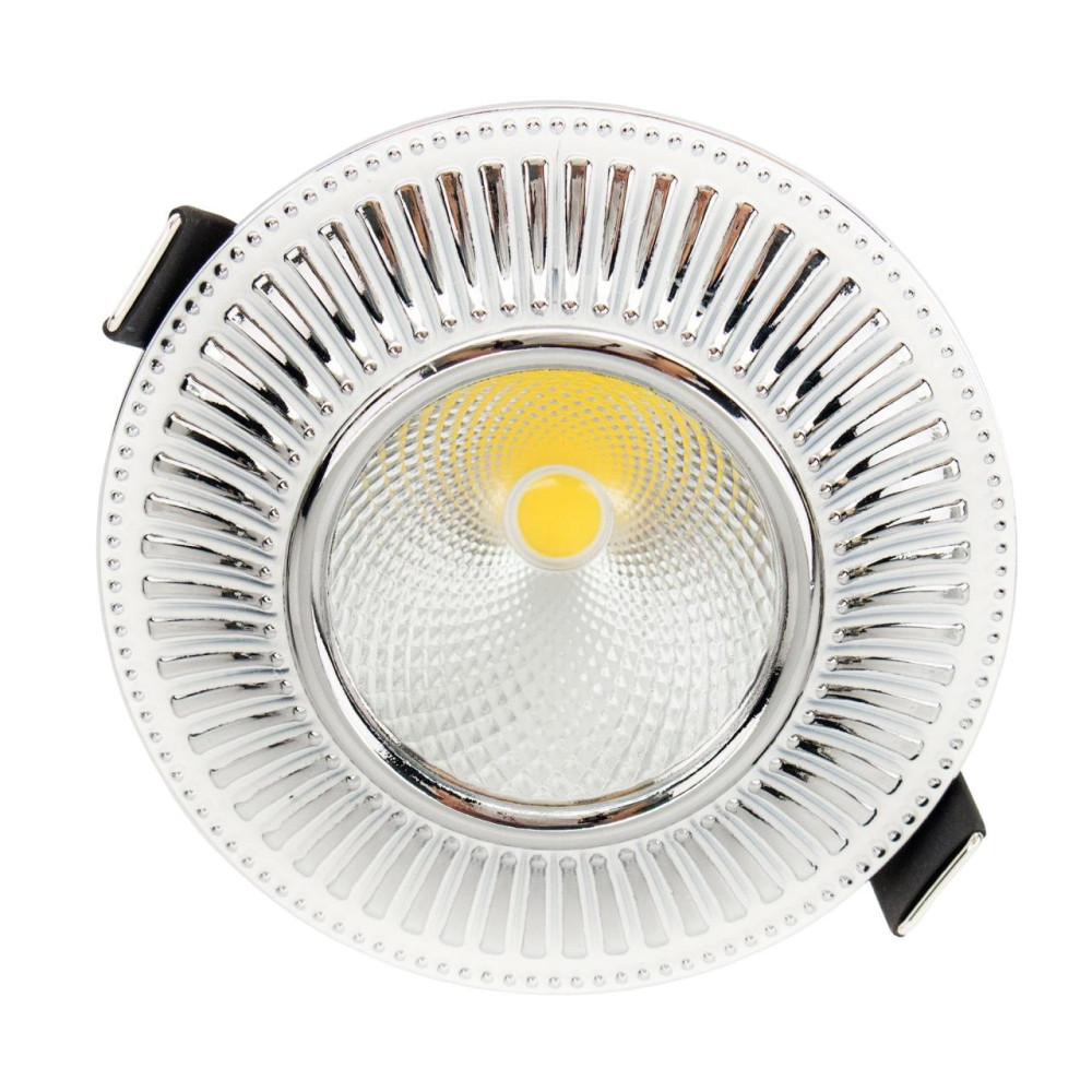 CLD042W1 Дзета Белый+Хром LED Св-к Встраив.