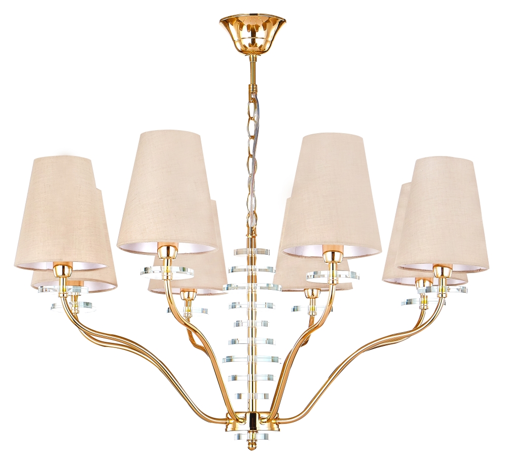 Люстра Crystal Lux ARMANDO SP8 GOLD