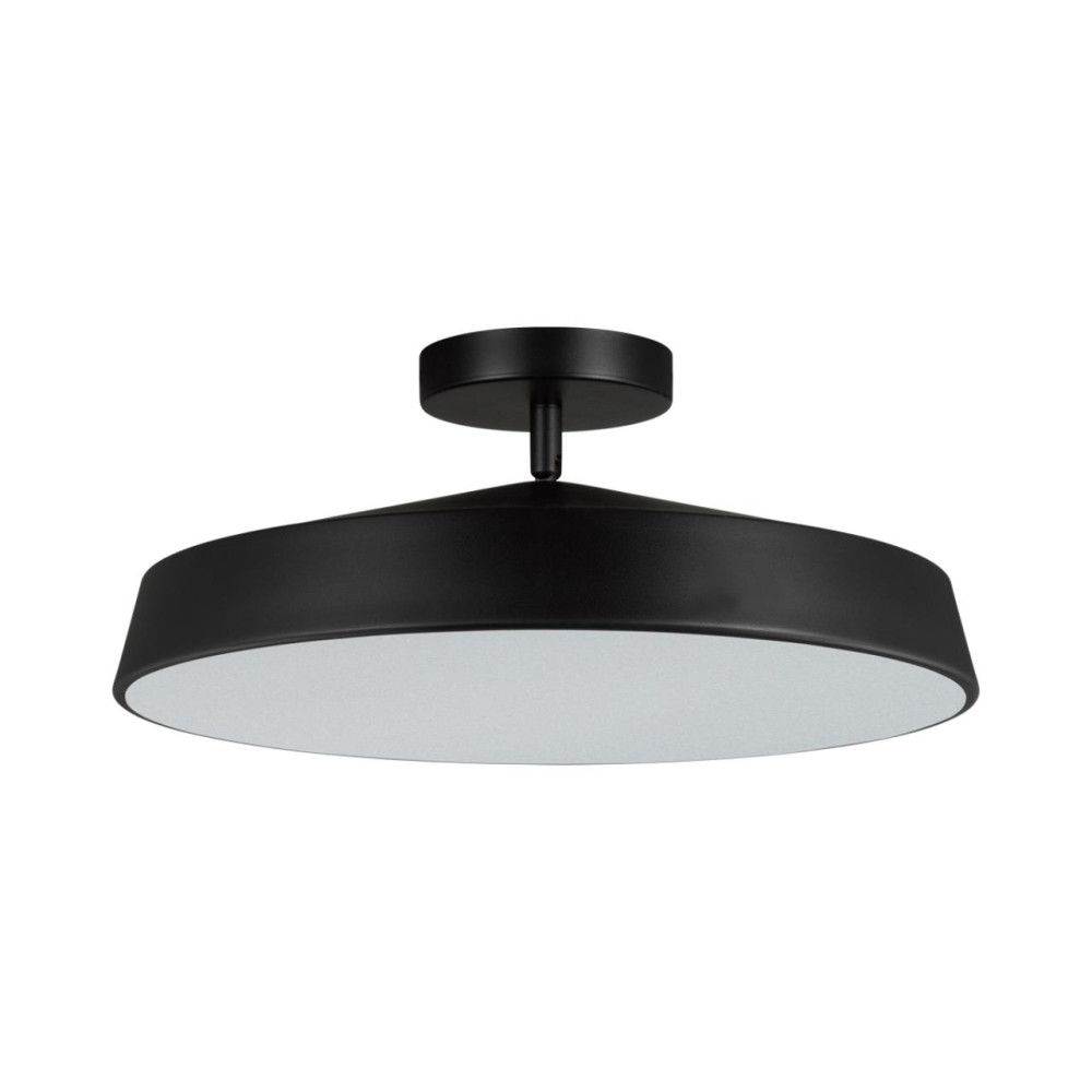 7656/48L MITRA LED SN 083 Светильник пластик/белый/черный LED 48Вт 4000K D400 IP20 MIRA BLACK