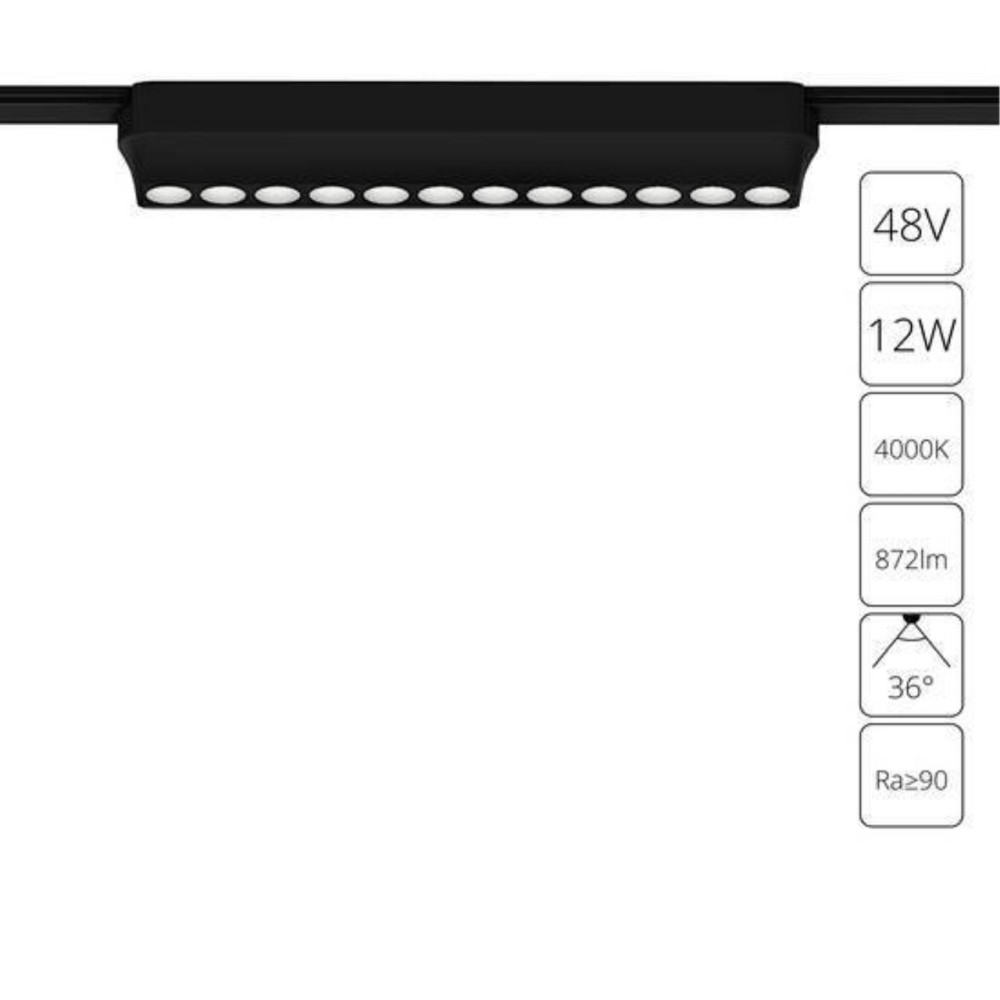 Трековый светильник ARTE LAMP A6154PL-1BK