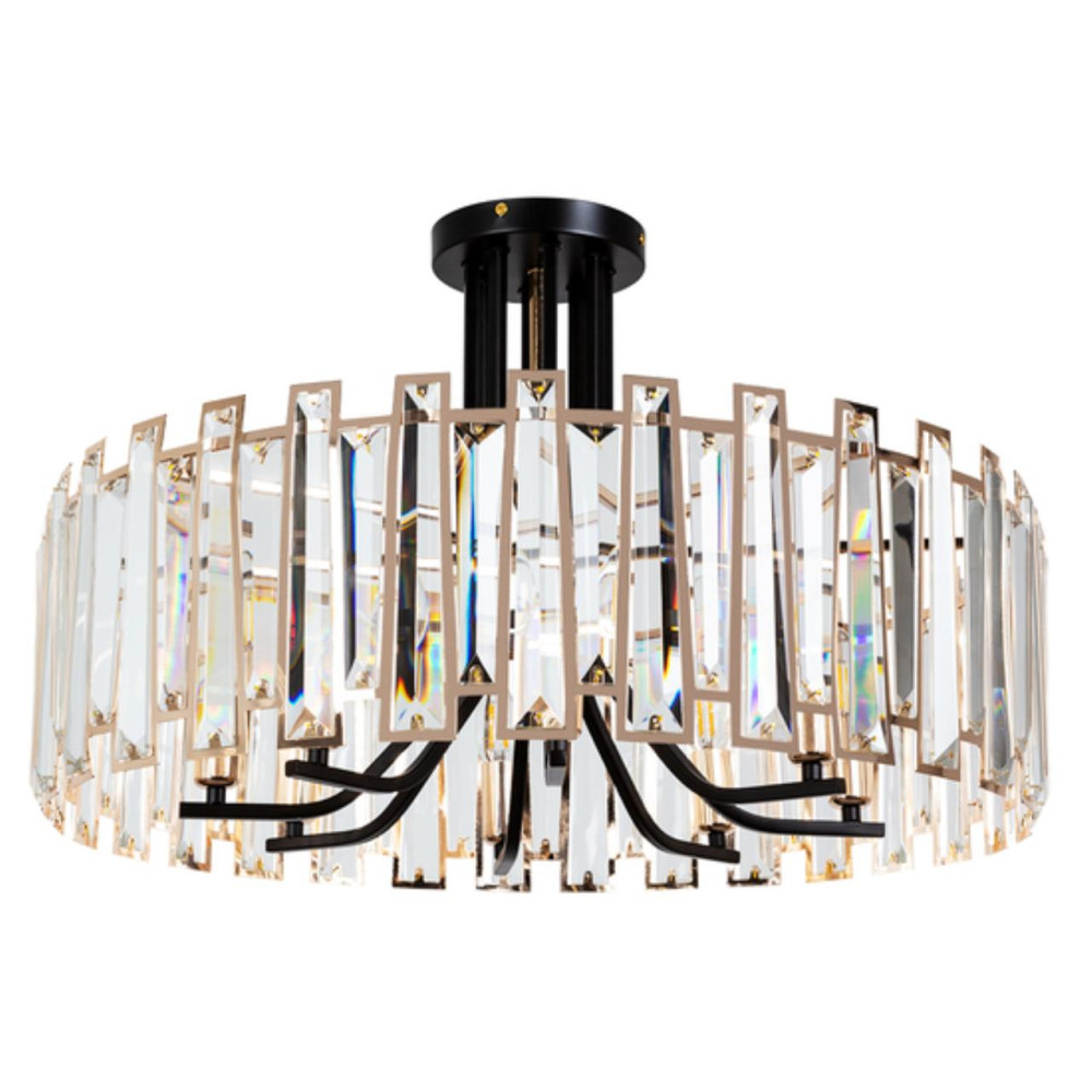 Потолочная люстра ARTE LAMP A1028PL-8BK