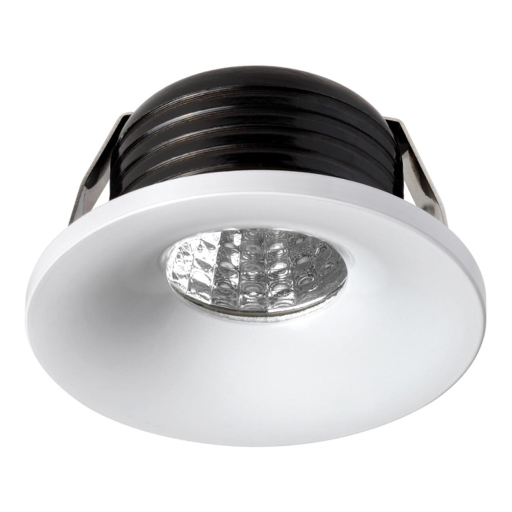 357700 SPOT NT18 490 белый Встраиваемый светильник IP20 LED 3000K 3W 160-265V DOT