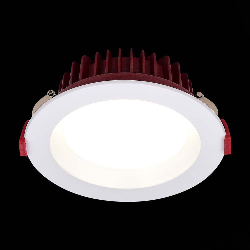 ST752.548.24 Св-к встр. Белый LED 1*24W 4000K 1 920Lm Ra80 100° IP44 D165xH54 100-240VV Встраиваемые светильники