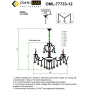 Подвесная люстра OMNILUX OML-77733-12