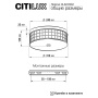 Потолочная люстра CITILUX CL32413G1