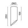 Потолочный светильник Technical C044CL-01-25GU10-W