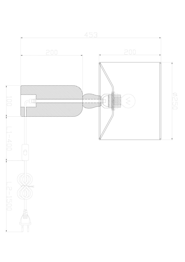 Настольный светильник Freya FR5326TL-01W1