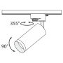 Трековый светильник Technical TR004-1-GU10-MG