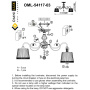 Люстра потолочная OMNILUX OML-54117-03