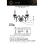 Светильник настенный (Бра) Aployt  APL.814.01.02