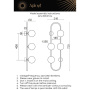 Светильник настенный (Бра) Aployt  APL.308.01.04