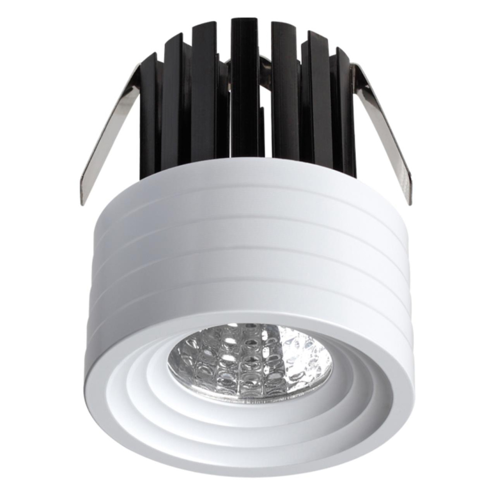 357699 SPOT NT18 269 белый Встраиваемый светильник IP20 LED 3000K 3W 160-265V DOT