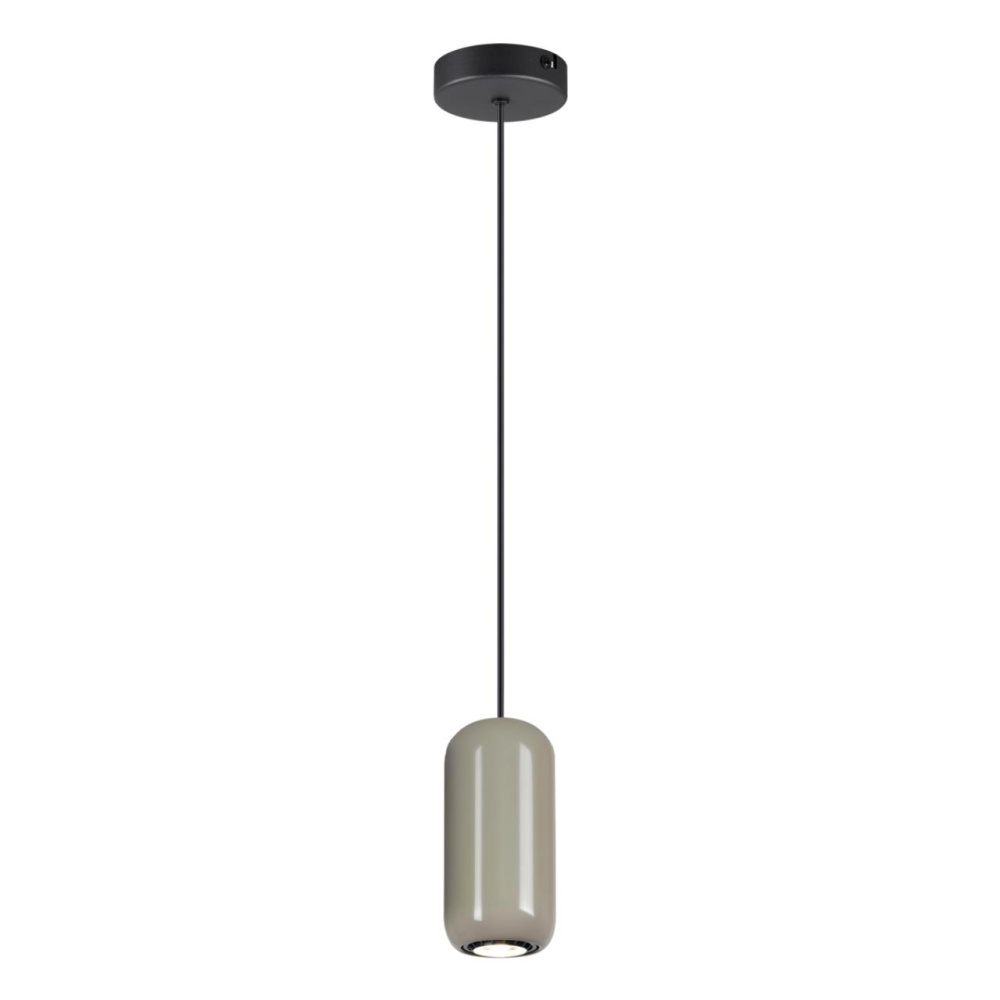 5053/1D PENDANT ODL24 311 черный/серый/металл Подвес GU10 LED 4W OVALI