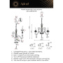 Люстра подвесная Aployt  APL.628.03.06