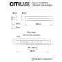 CL238641 Тринити Черный Св-к Наст.-Потол