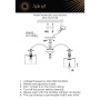 Люстра потолочная Aployt  APL.714.07.06