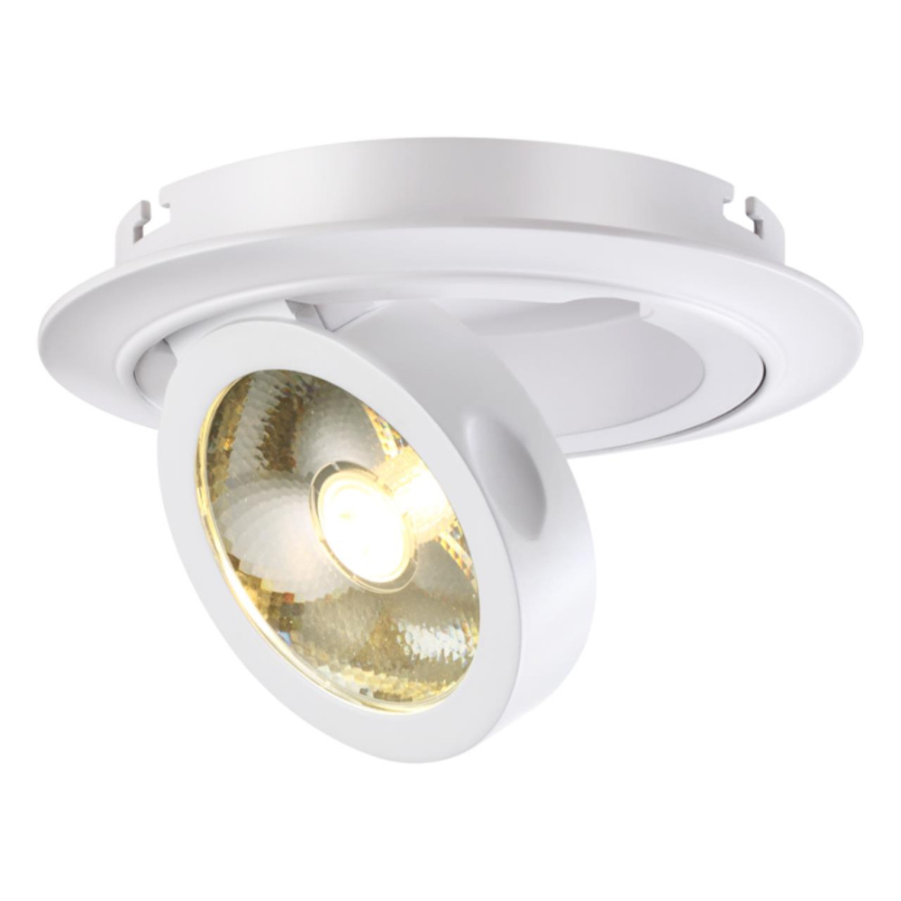 357705 SPOT NT18 260 белый Встраиваемый светильник IP33 LED 3000K 10W 220-240V RAZZO