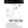 Подвесная люстра APLOYT  APL.829.13.10