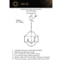 Люстра подвесная Aployt  APL.727.06.06