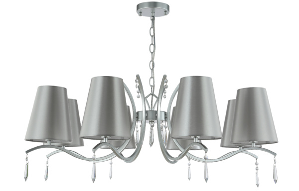 Люстра Crystal Lux RENATA SP8 SILVER