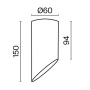 Потолочный светильник Technical C044CL-01-15GU10-W