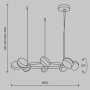 Подвесной светильник Maytoni MOD299PL-L80BC3K
