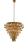 Люстра Crystal Lux ABIGAIL SP-PL15 D620 GOLD/AMBER