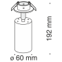 Потолочный светильник Technical C018CL-01W