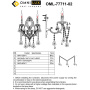 Настенный светильник OMNILUX OML-77711-02