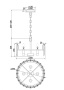 Подвесной светильник Maytoni MOD043PL-04CH