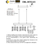 Светильник подвесной OMNILUX OML-99703-03