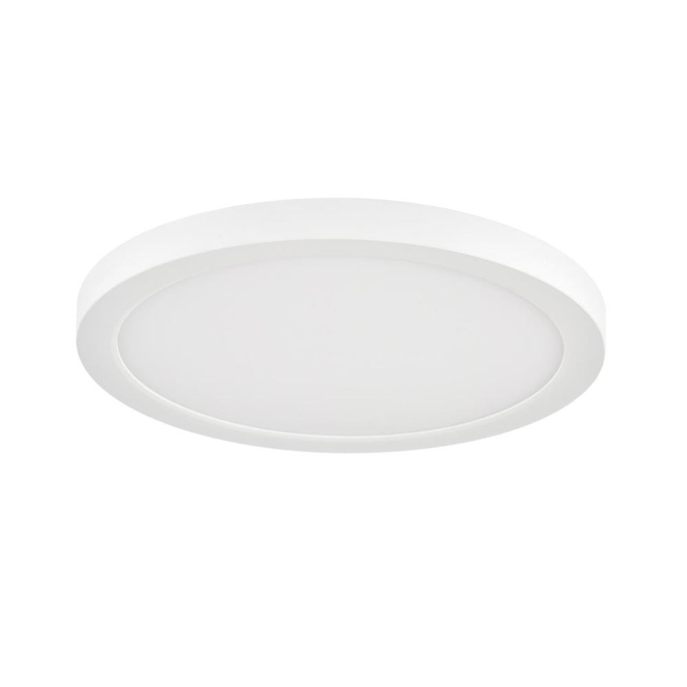 7754/18L MITRA LED SN Светильник пластик/белый LED 18Вт 3000-6500К D225 IP20 CCT/датчик движения NEBULA