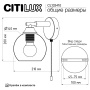 CL133410 TIKA Белая Бра