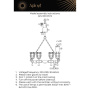 Люстра подвесная Aployt  APL.500.03.12