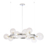 Люстра Crystal Lux AGATA SP15 V2 CHROME/TRANSPARENTE