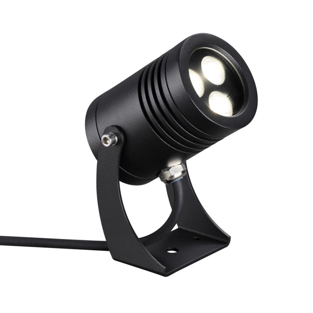 6648/6WA NATURE ODL24 725 черный/металл Фасадный поворотный светильник на 360° IP67 LED CREE 6W 4000K AC85-265V STIMA