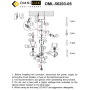 Люстра подвесная OMNILUX OML-56203-05