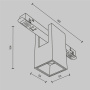 Трековый светильник Technical TR121-2-7W3K-B