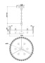 Подвесной светильник Maytoni MOD043PL-06CH