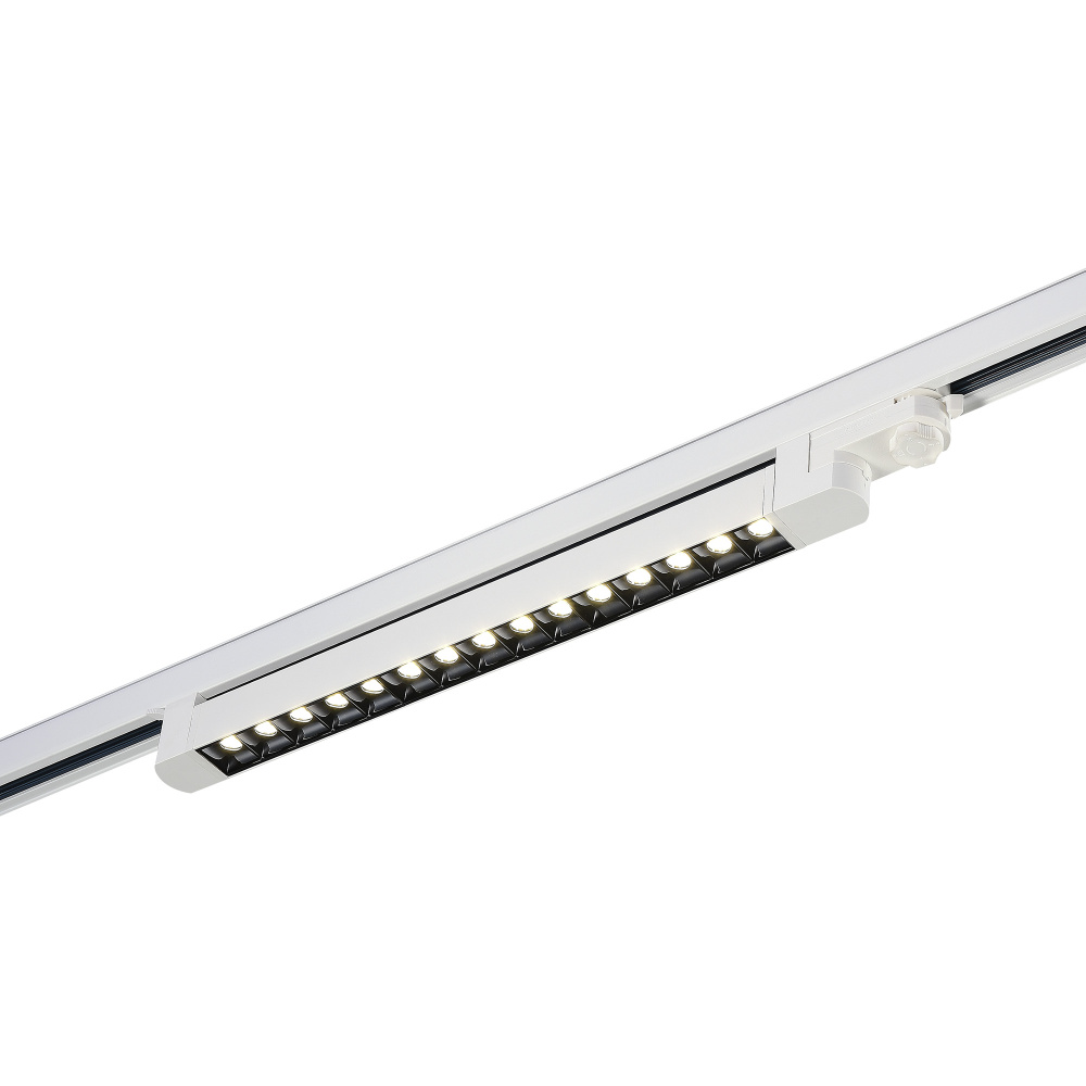 ST662.546.15 Св-к трек. Белый LED 1*15W 4000K 1 200Lm Ra>90 48° IP20 L535xW33xH73 165-265V Трехфазная трековая система