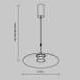 Подвесной светильник Maytoni MOD352PL-L10W3K